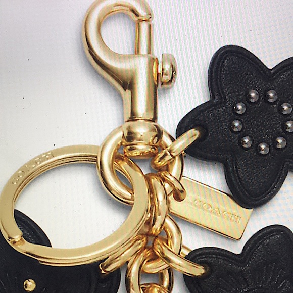 COACH - WILDFLOWER MIX BAG CHARM (NWT) - Picture 6 of 12